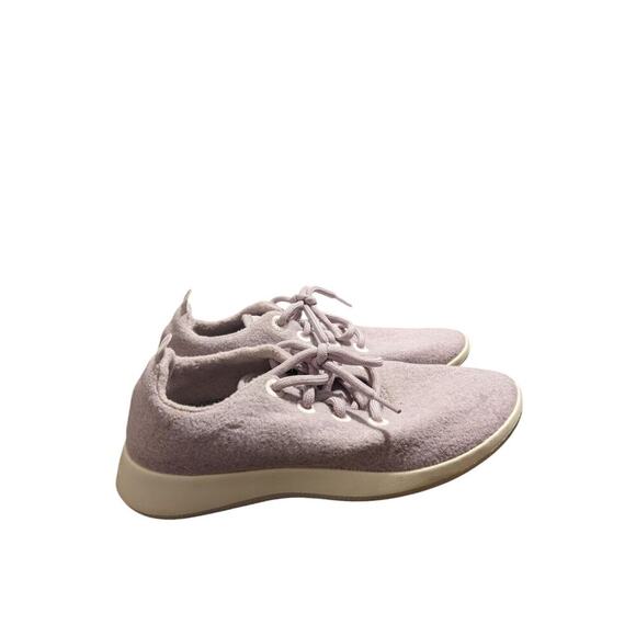 Allbirds Women’s Merino Wool Sneakers Size 8 Lightweight Shoes Pink/Purple - Picture 2 of 9